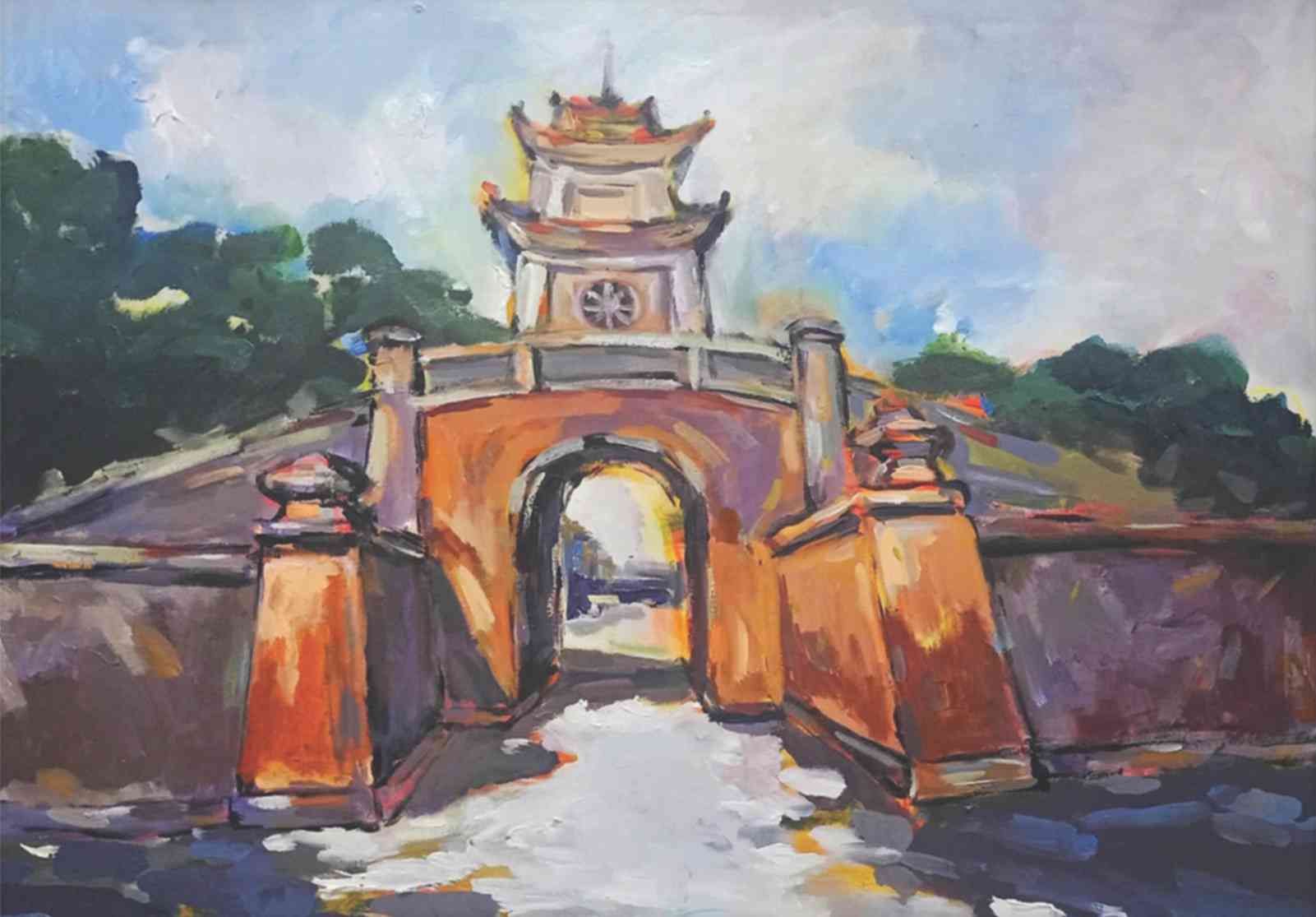 Tranh acrylic: VÕ DOÃN QUẢ